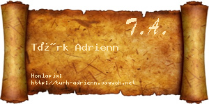Türk Adrienn névjegykártya