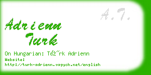 adrienn turk business card